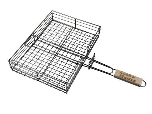 Решітка для гриля з нержавіючої сталі посилена, велика (40х30) GrillMaster
